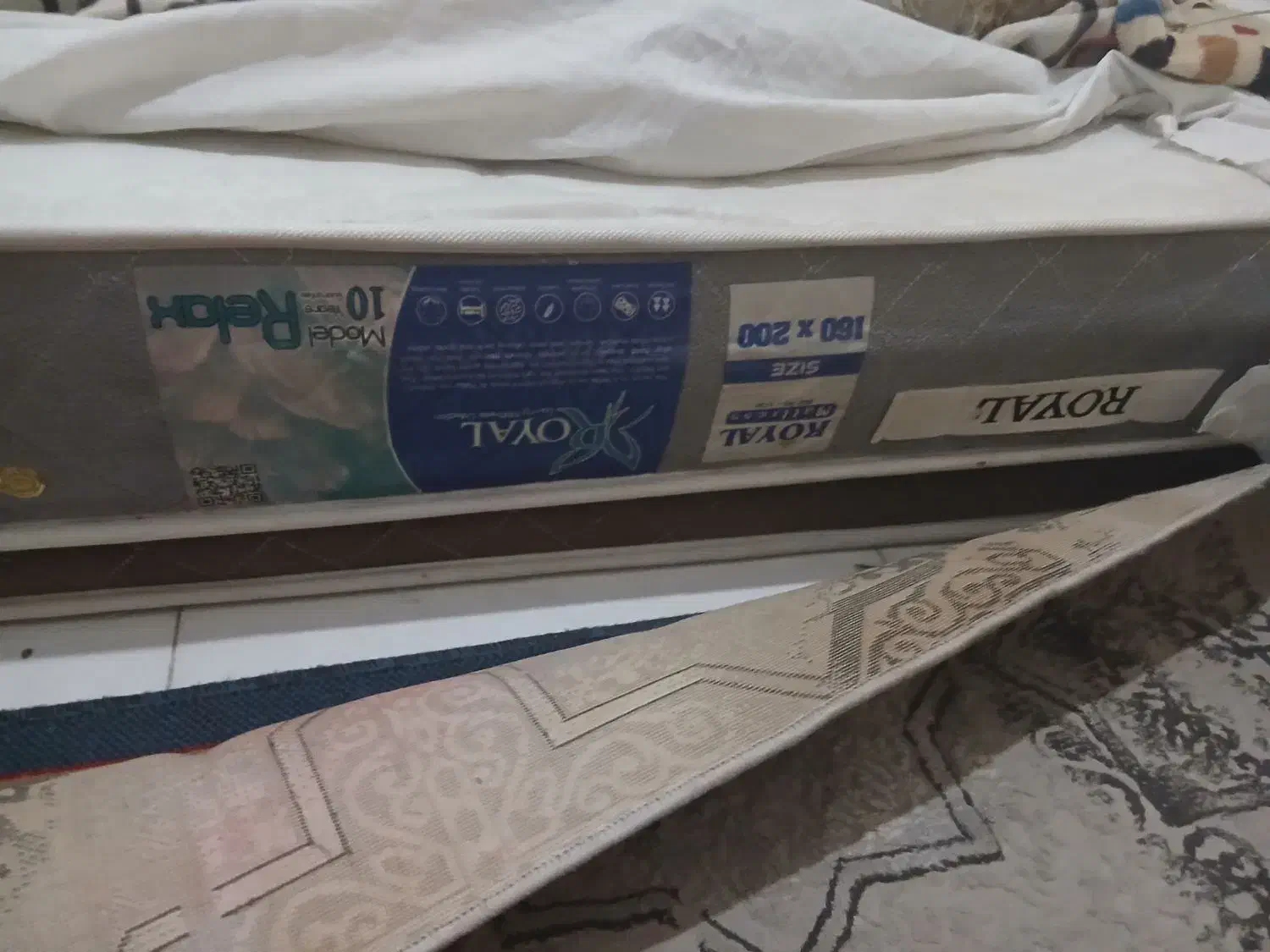 تشک رویال ۱۶۰/۲۰۰ در حد نو|تشک تختخواب|تهران, هفده شهریور|دیوار