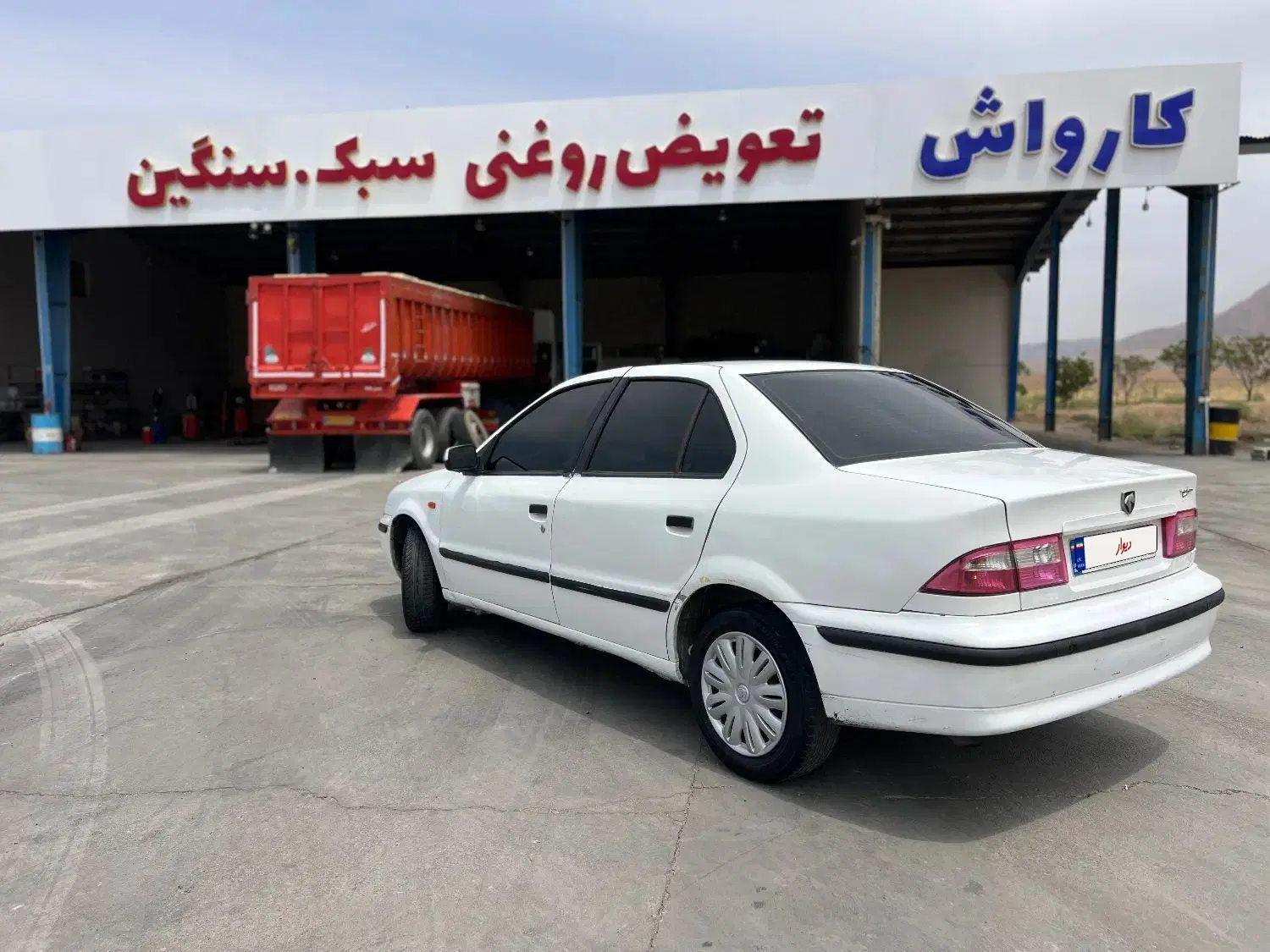 سمند EF7|خودرو سواری و وانت|دلیجان, |دیوار