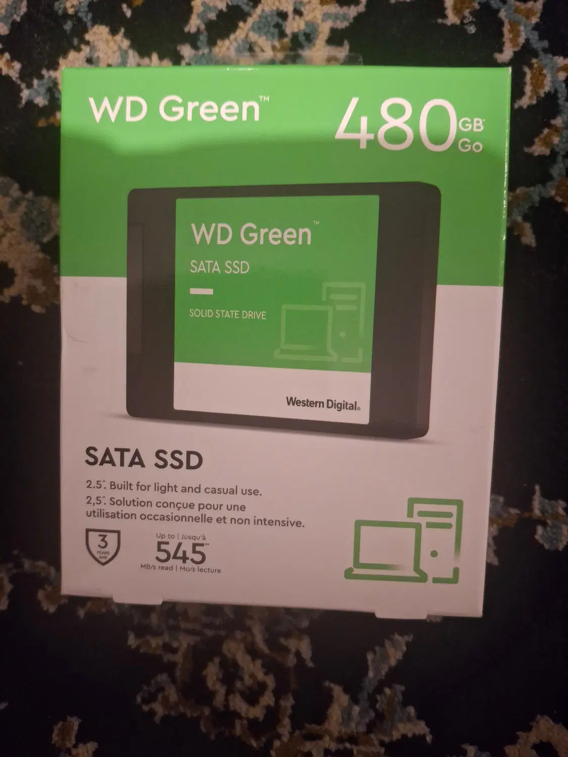 SSD 480 GB WD GREEN|قطعات و لوازم جانبی رایانه|کرج, گوهردشت|دیوار
