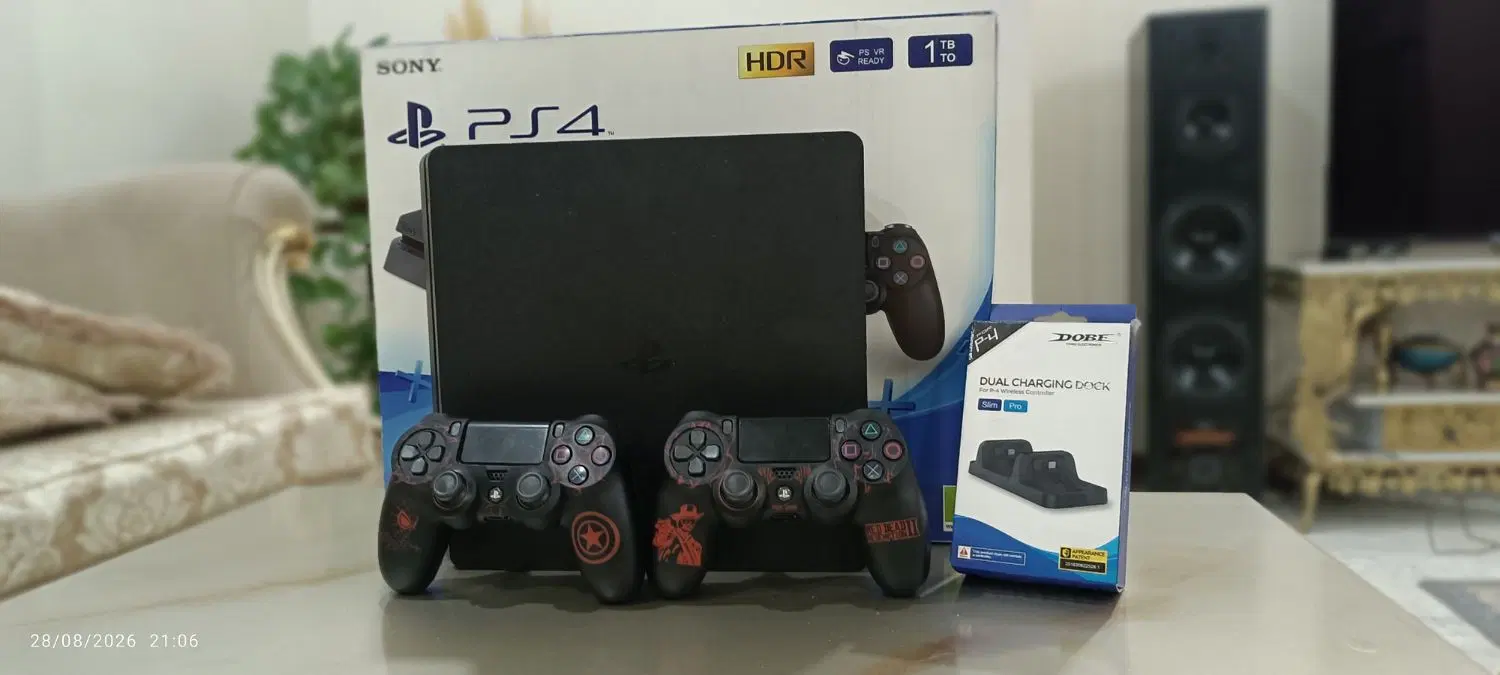 ps4 slim|کنسول، بازی ویدئویی و آنلاین|تهران, وردآورد|دیوار