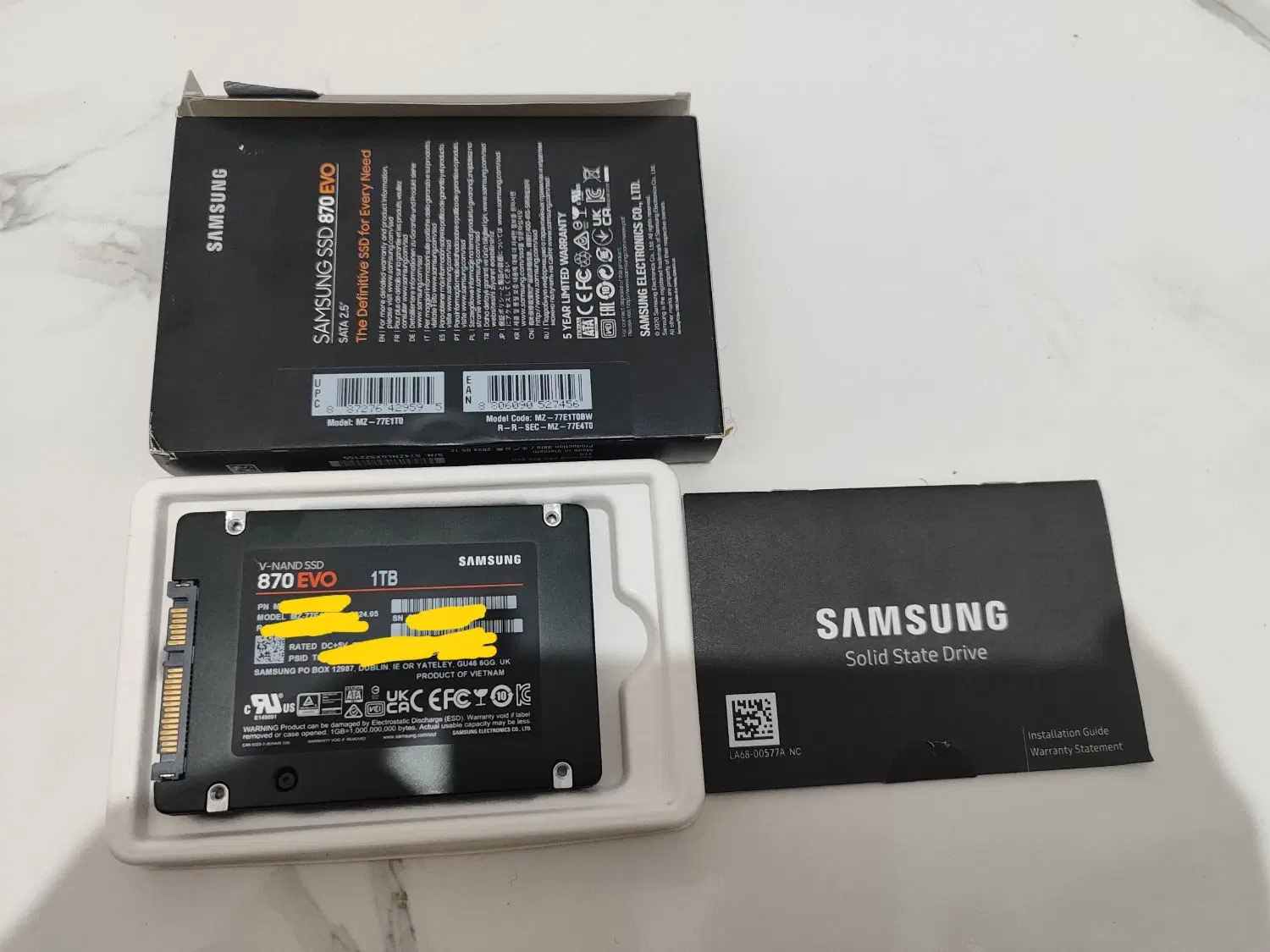 SSD Samsung 870 EVO 1TB|قطعات و لوازم جانبی رایانه|کرمانشاه, |دیوار