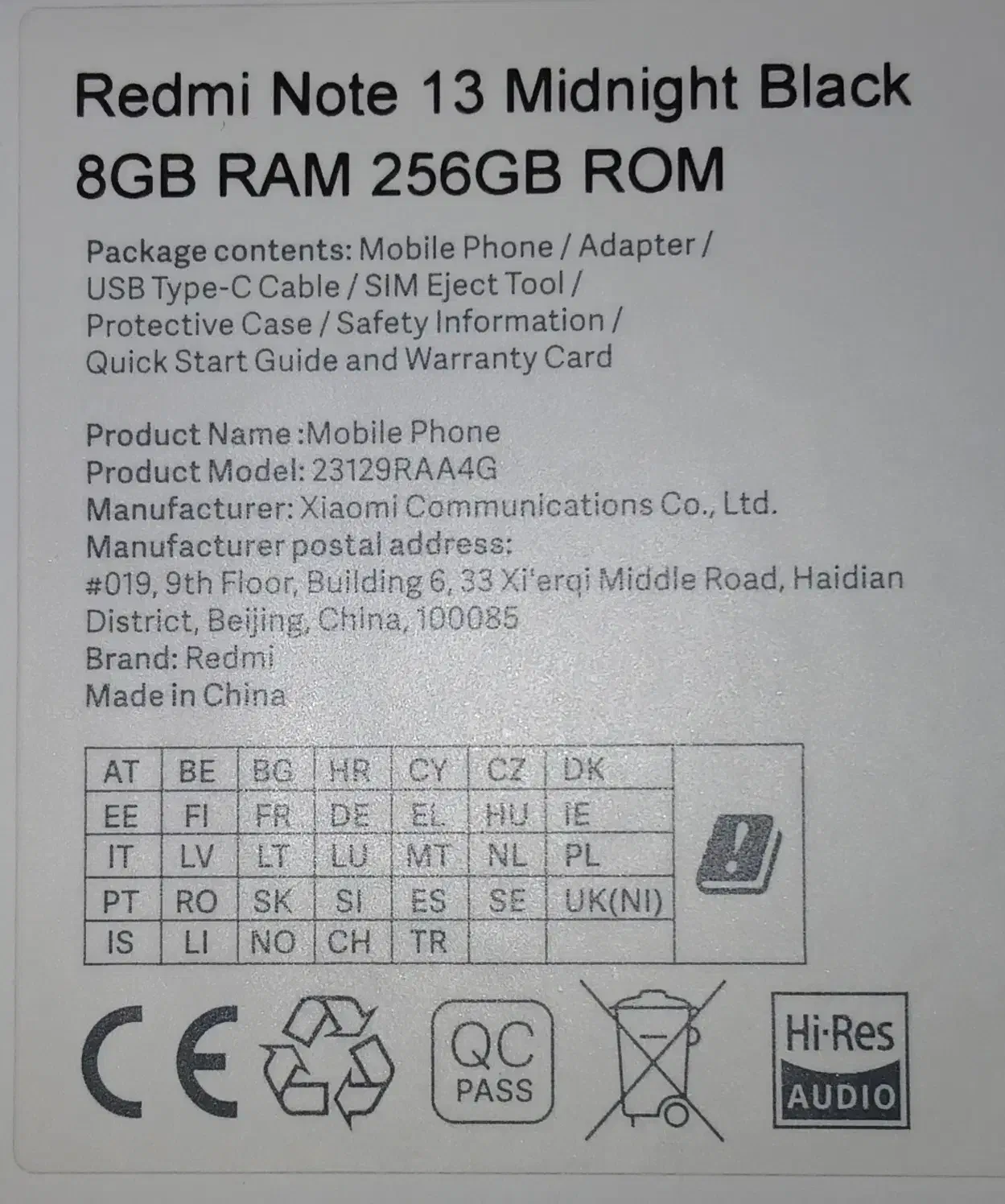 گوشی نوت ۱۳|موبایل|قزوین, |دیوار