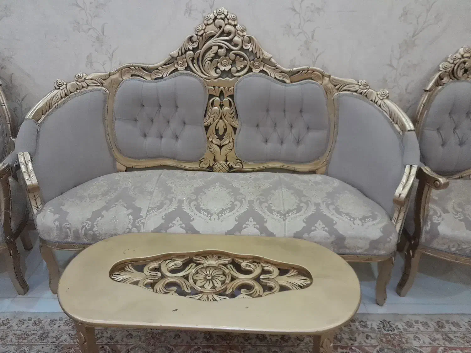 مبل سلطنتی فرهی|مبلمان خانگی و میز عسلی|مشهد, ابوذر|دیوار