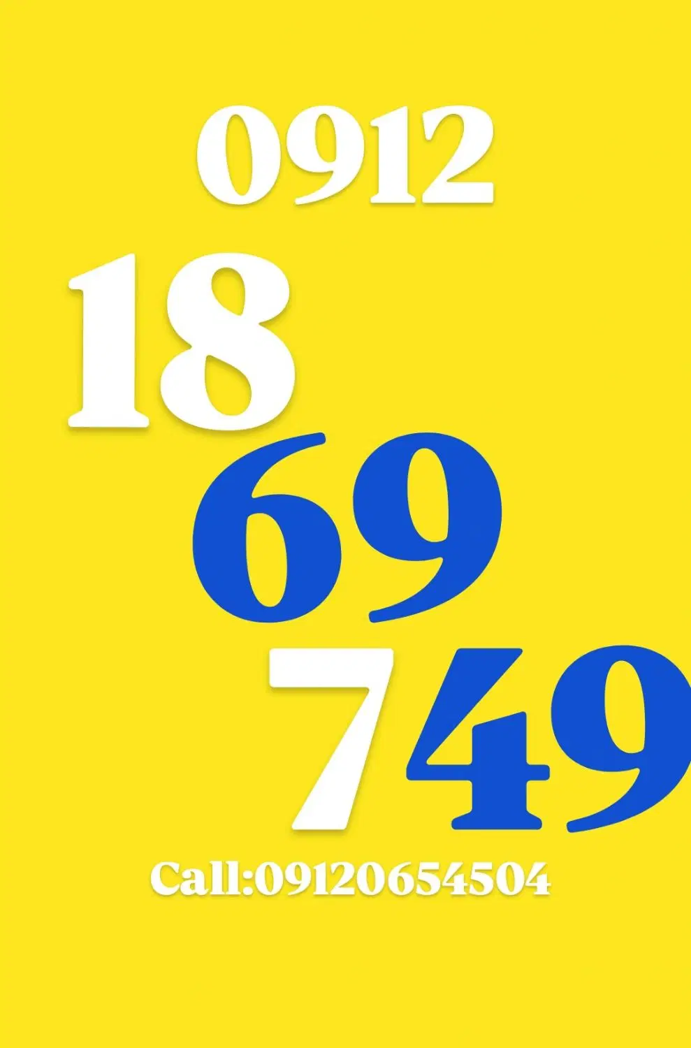 0912.18.69.749|سیم‌کارت|تهران, تجریش|دیوار