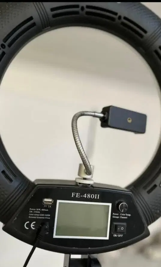 رینگ لایت|دوربین عکاسی و فیلمبرداری|قدس, شهرقدس|دیوار