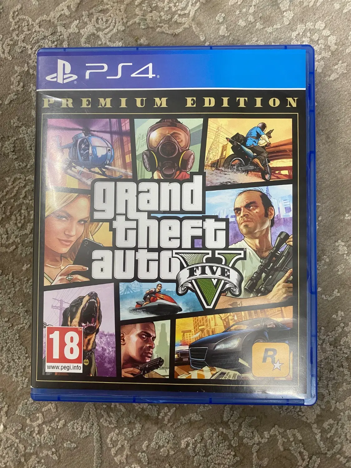دیسک gtav ps4|کنسول، بازی ویدئویی و آنلاین|تهران, شهرک ولیعصر شمالی|دیوار