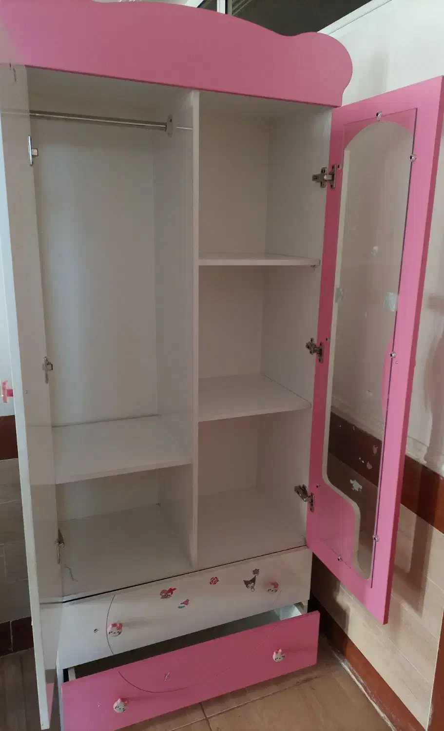 کمد کودک|جاکفشی، کمد، دراور|زنجان, |دیوار