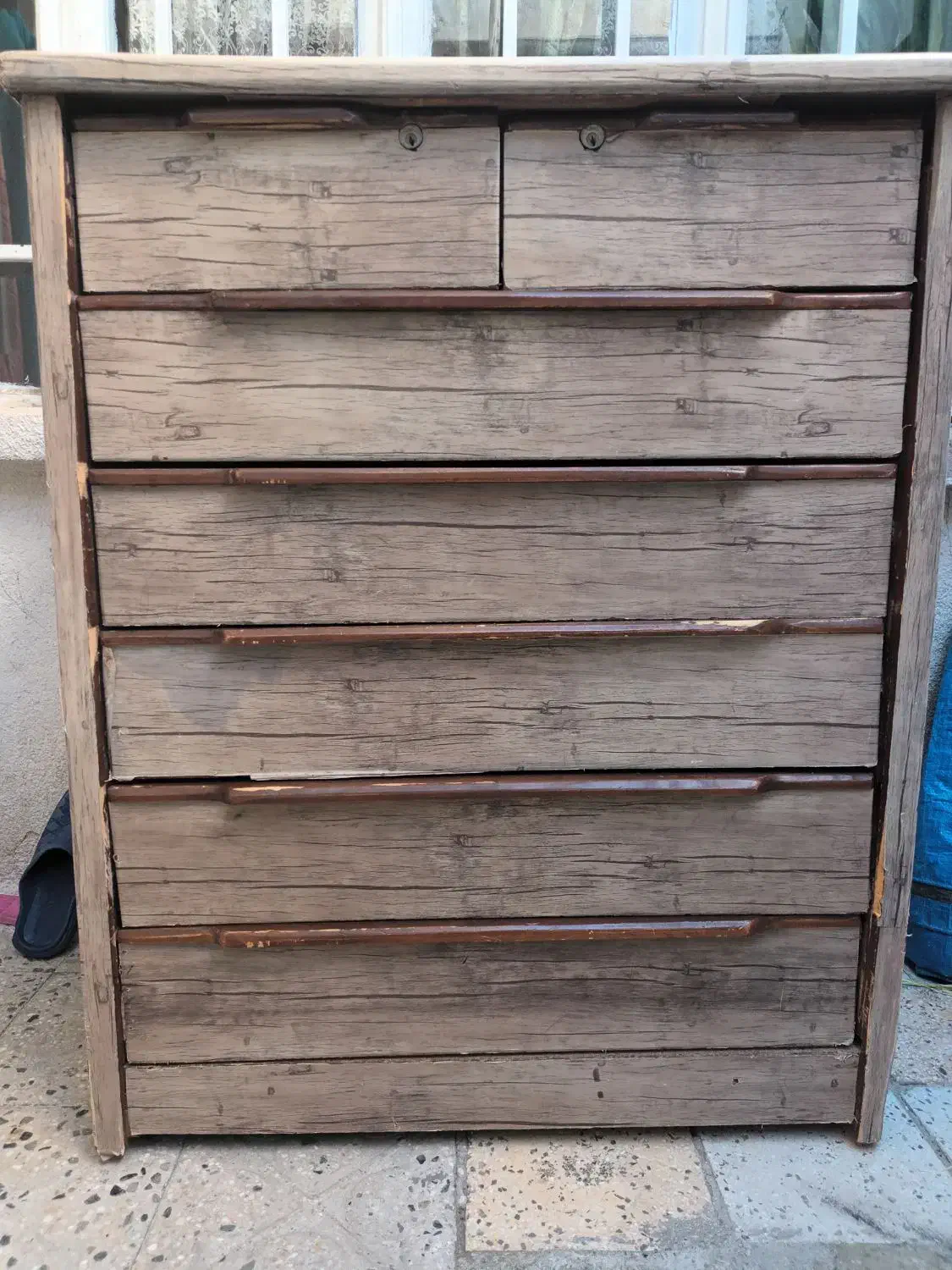 دراور چوبی|جاکفشی، کمد، دراور|کرمانشاه, |دیوار