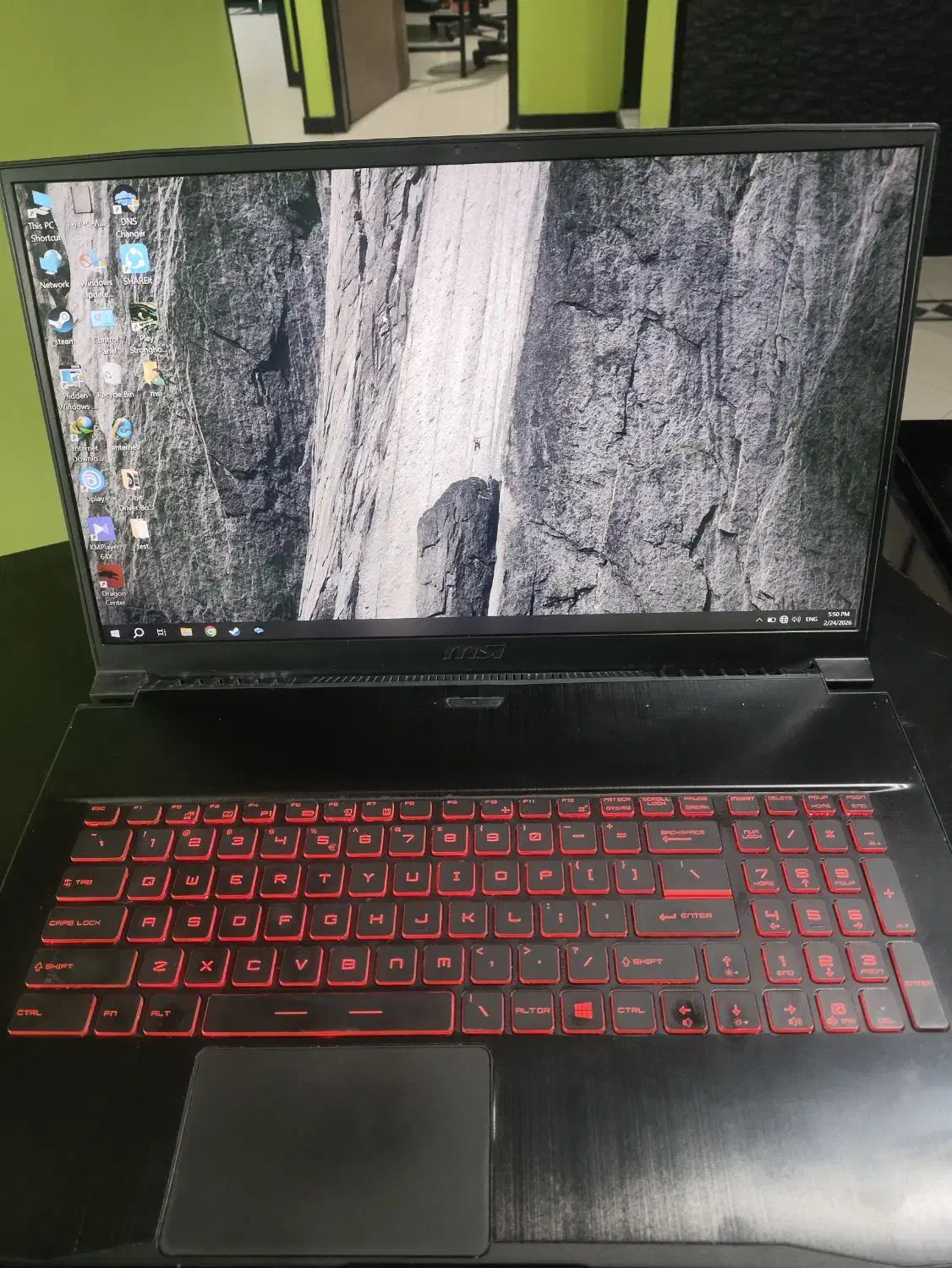 لپ تاپ msi GF75thin|رایانه همراه|شیراز, جمال آباد|دیوار