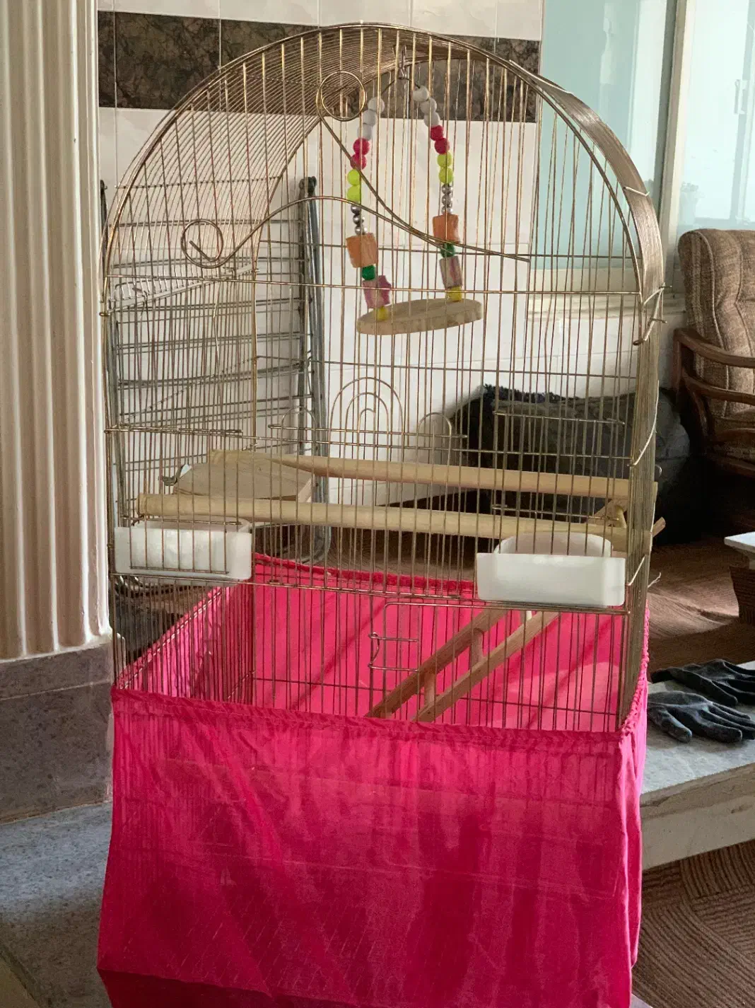 قفس طلایی|لوازم جانبی حیوانات|تهران, فلاح|دیوار