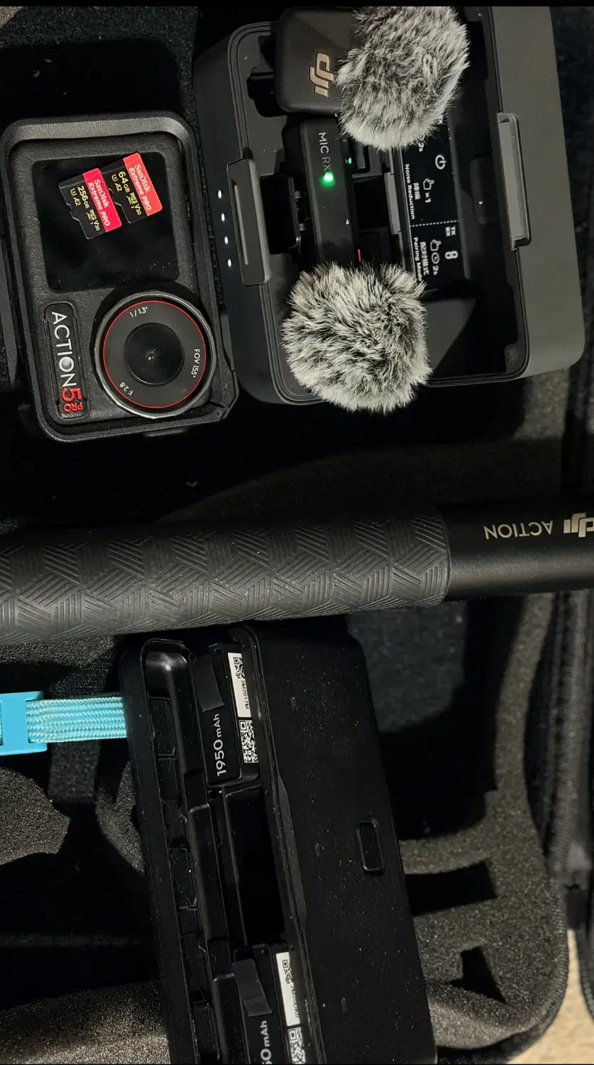action5 pro dji mic mini|دوربین عکاسی و فیلم‌برداری|مشهد, طلاب|دیوار
