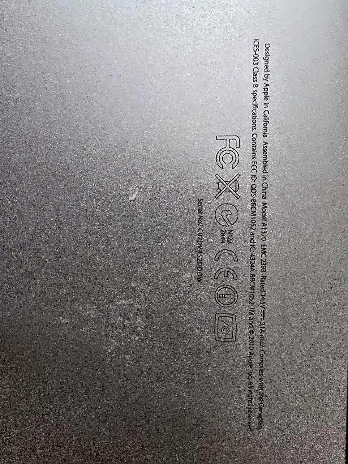 مک بوک A|رایانه همراه|صدرا-فارس, فاز ۱|دیوار