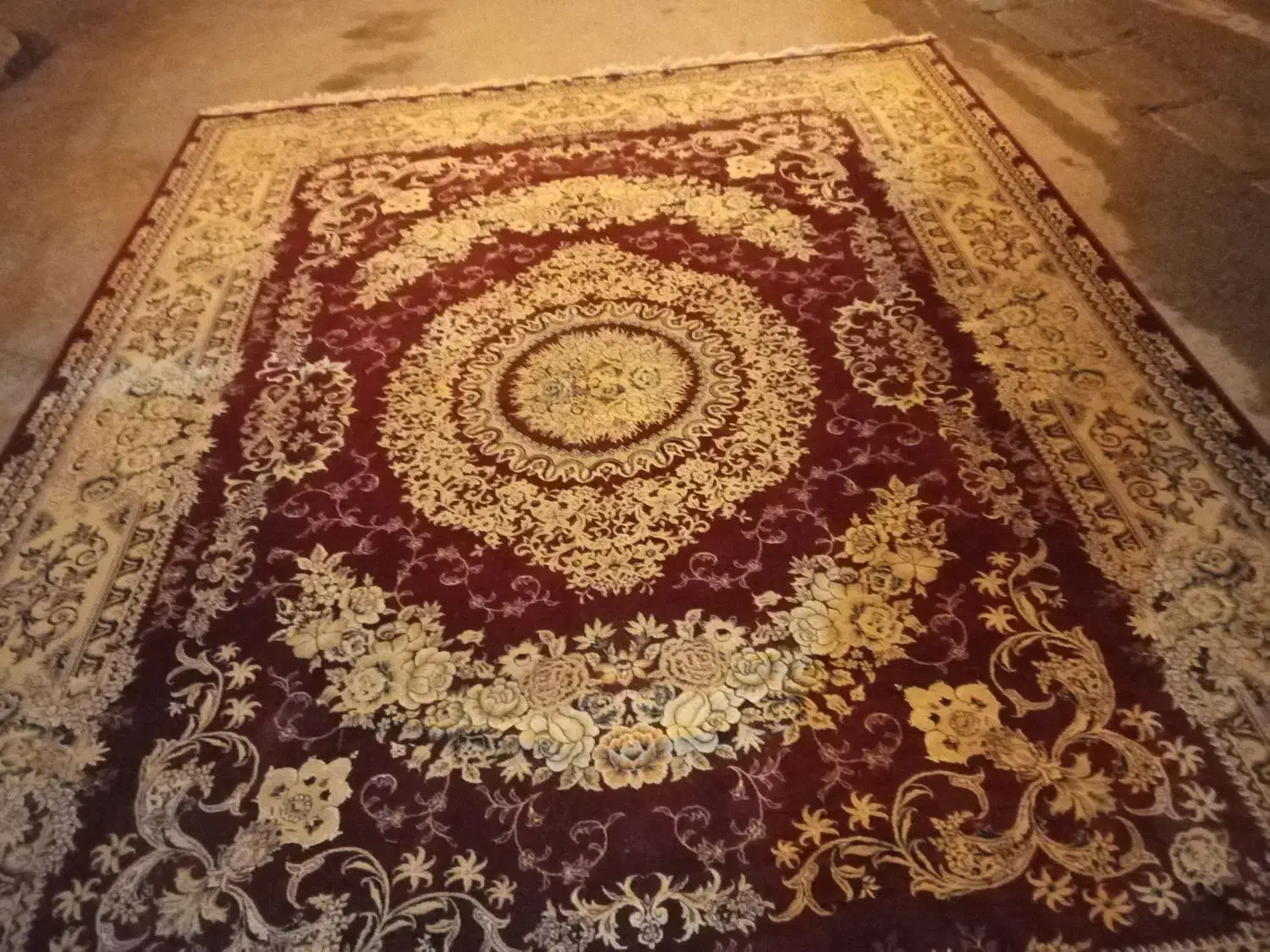 قالی|فرش|نجف‌آباد, یزدانشهر|دیوار