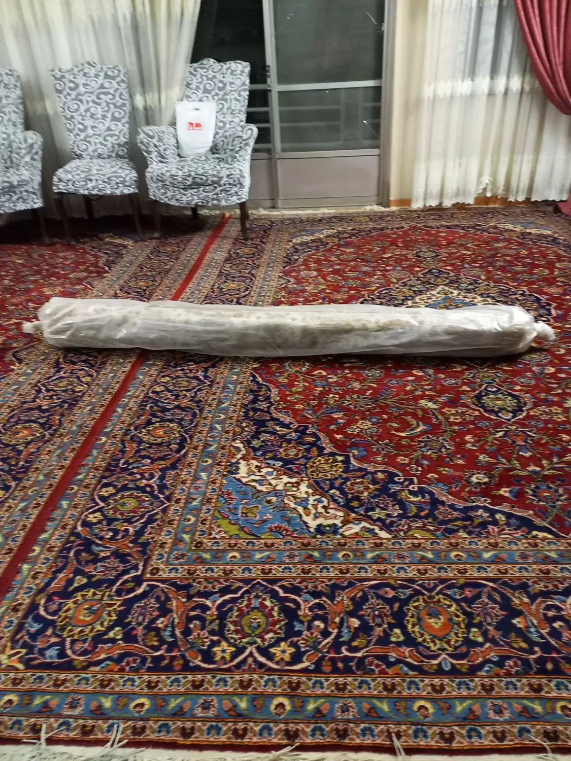 گلیم فرش|گلیم، جاجیم، گبه|اصفهان, عسگریه|دیوار