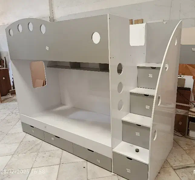 تخت دو طبقه کد ۵۸۰|تخت و سرویس خواب|مشهد, توس (بلوار توس)|دیوار