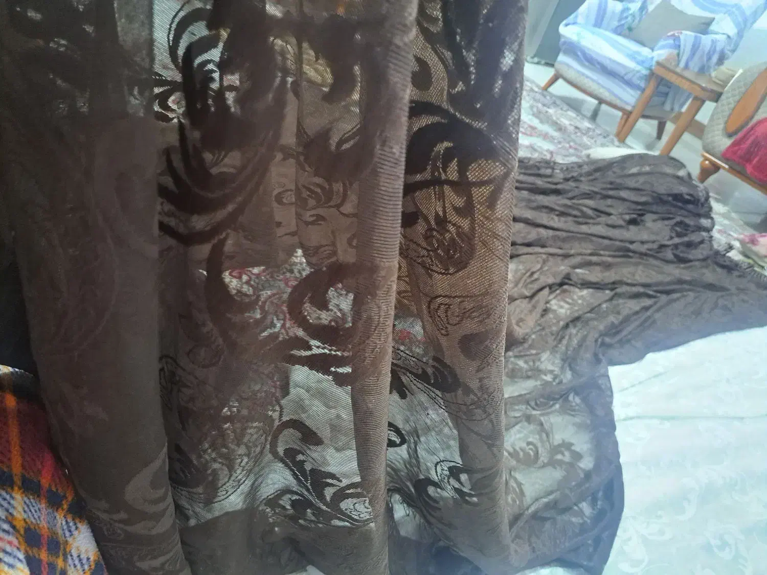 پرده همراه استر|پرده، رانر، رومیزی|محمدشهر, محمدشهر|دیوار