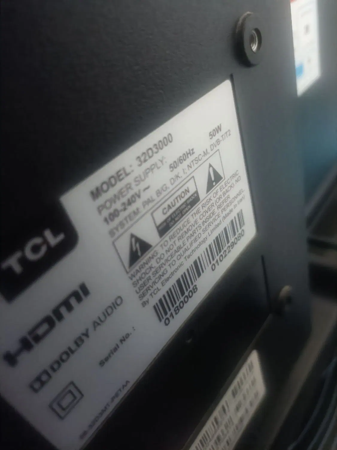 tcl|تلویزیون و پروژکتور|رشت, آتشگاه|دیوار
