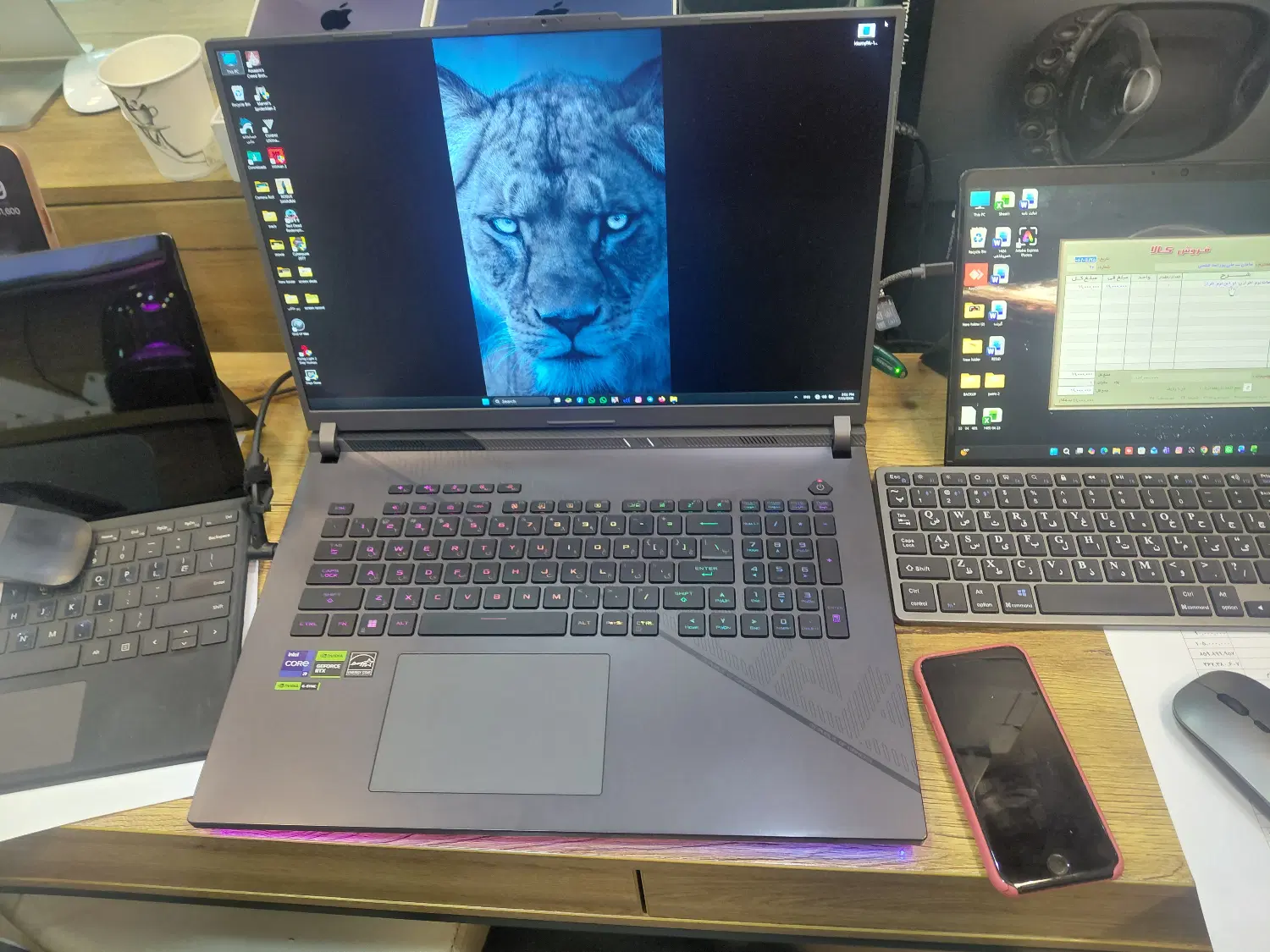 Asus G814 14900 4070|رایانه همراه|تهران, شیخ هادی|دیوار