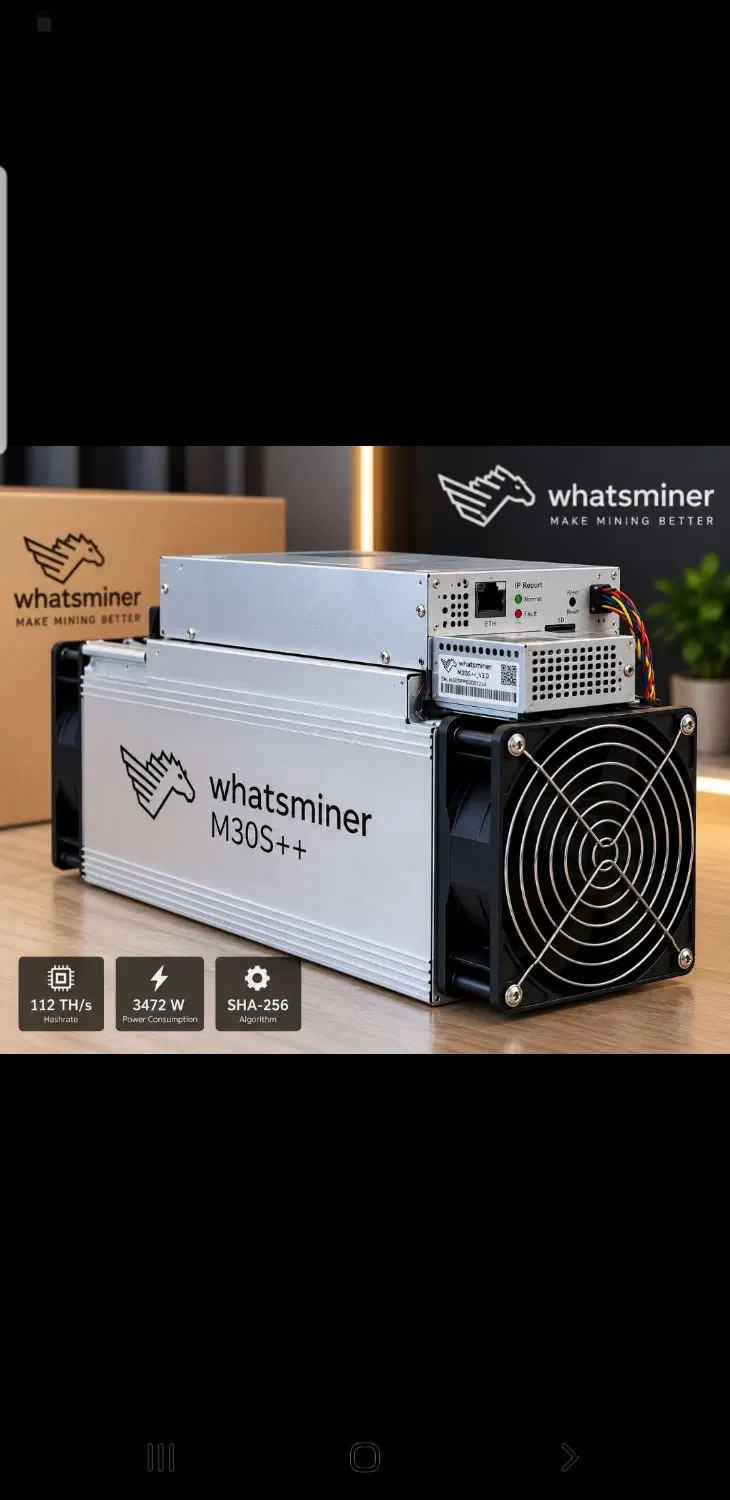 WhatsMiner M30S++ 108.106.102|قطعات و لوازم جانبی رایانه|اهواز, کمپلو جنوبی|دیوار