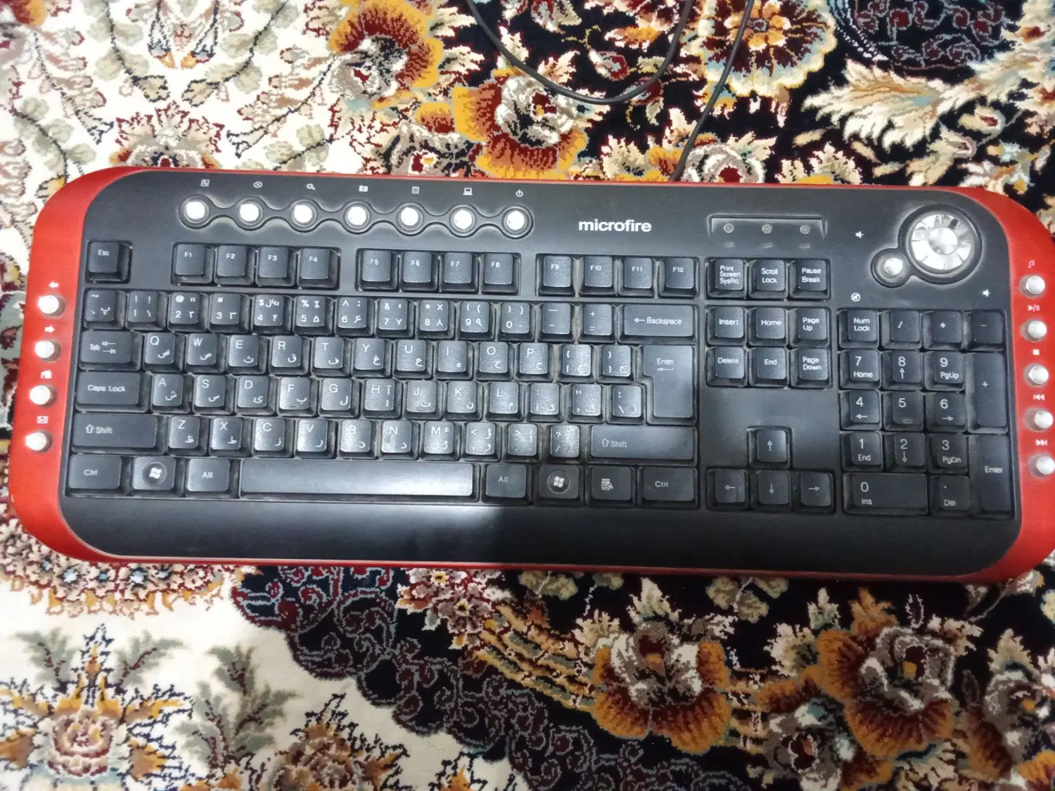 کیبورد microfire|قطعات و لوازم جانبی رایانه|همدان, |دیوار