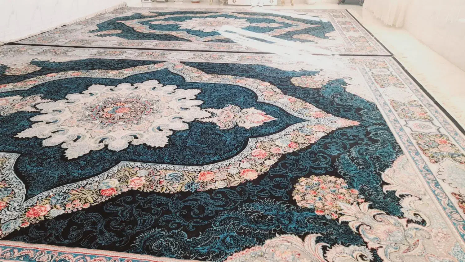 فرش 12 متری|فرش|کرمانشاه, |دیوار