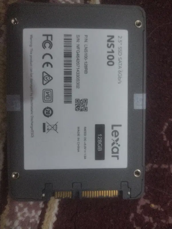 هاردSSD 128 gig lexar|قطعات و لوازم جانبی رایانه|اصفهان, بهارستان|دیوار