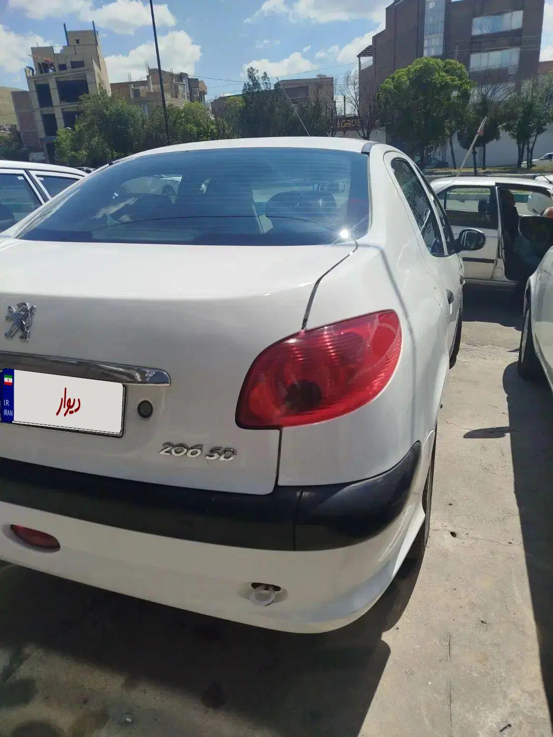 ۲۰۶v8|خودرو سواری و وانت|بوکان, |دیوار