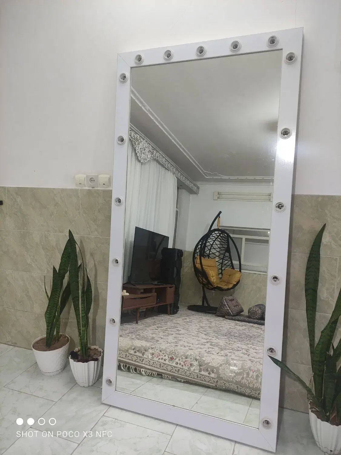 اینه قدی|آینه|یزد, |دیوار