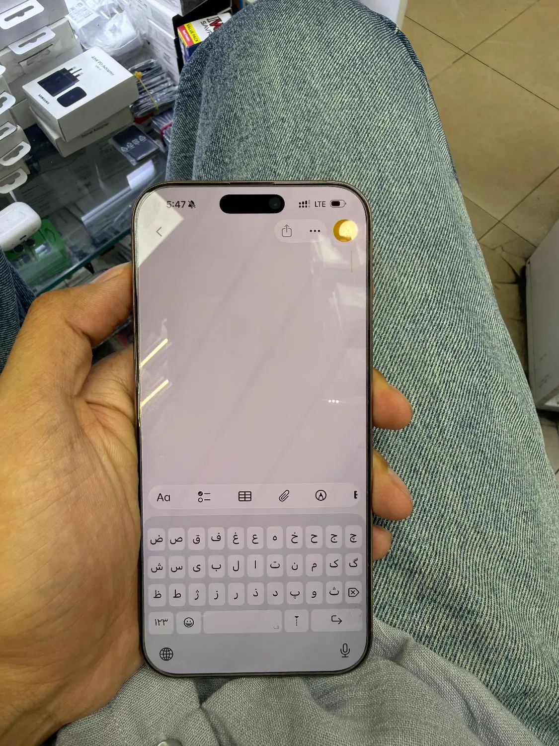 Iphone 16 promax / 256 / Za / 100% C220|موبایل|تهران, جردن|دیوار