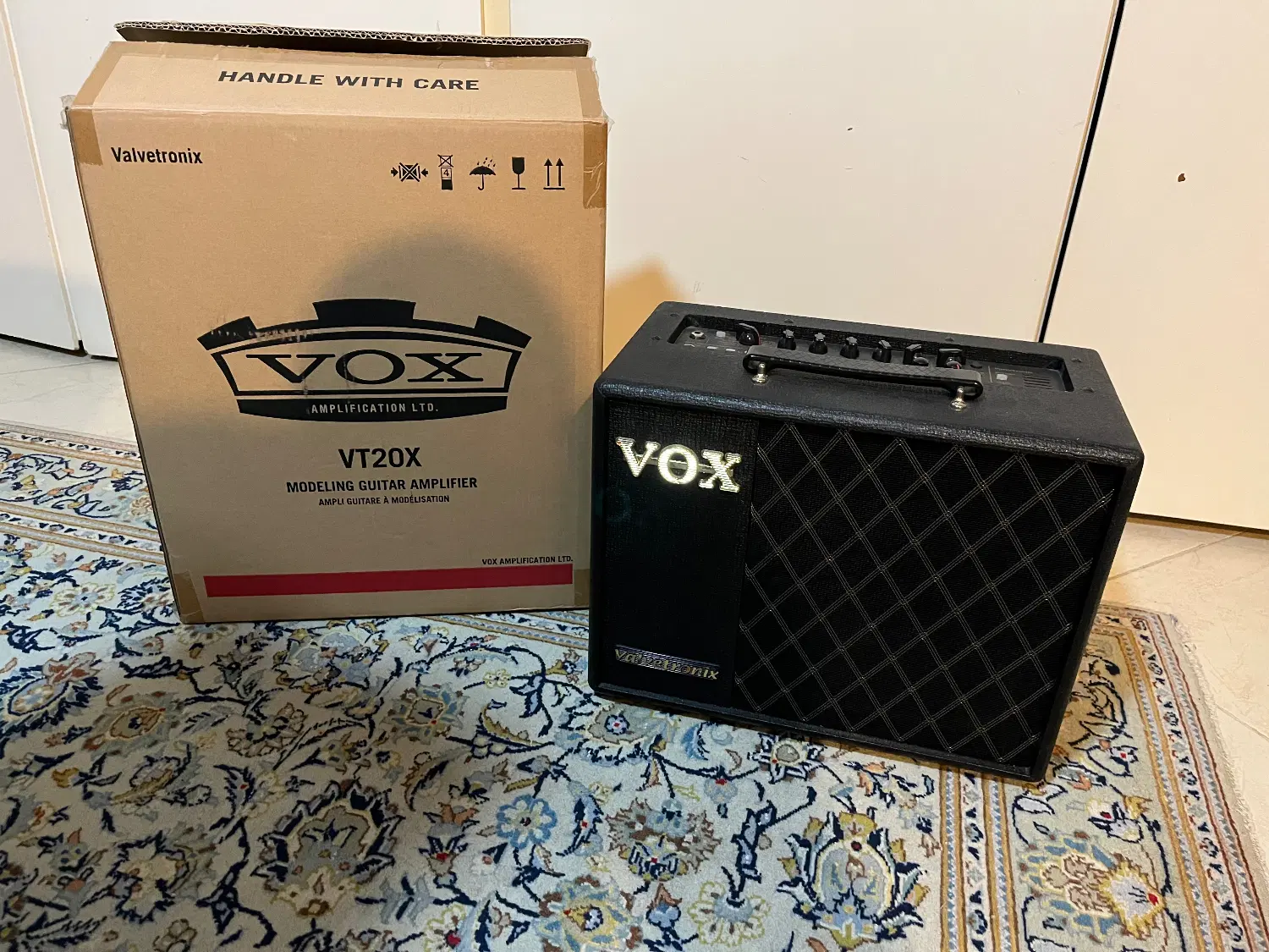 Amp voxvt20x|گیتار، بیس، امپلیفایر|ساری, |دیوار
