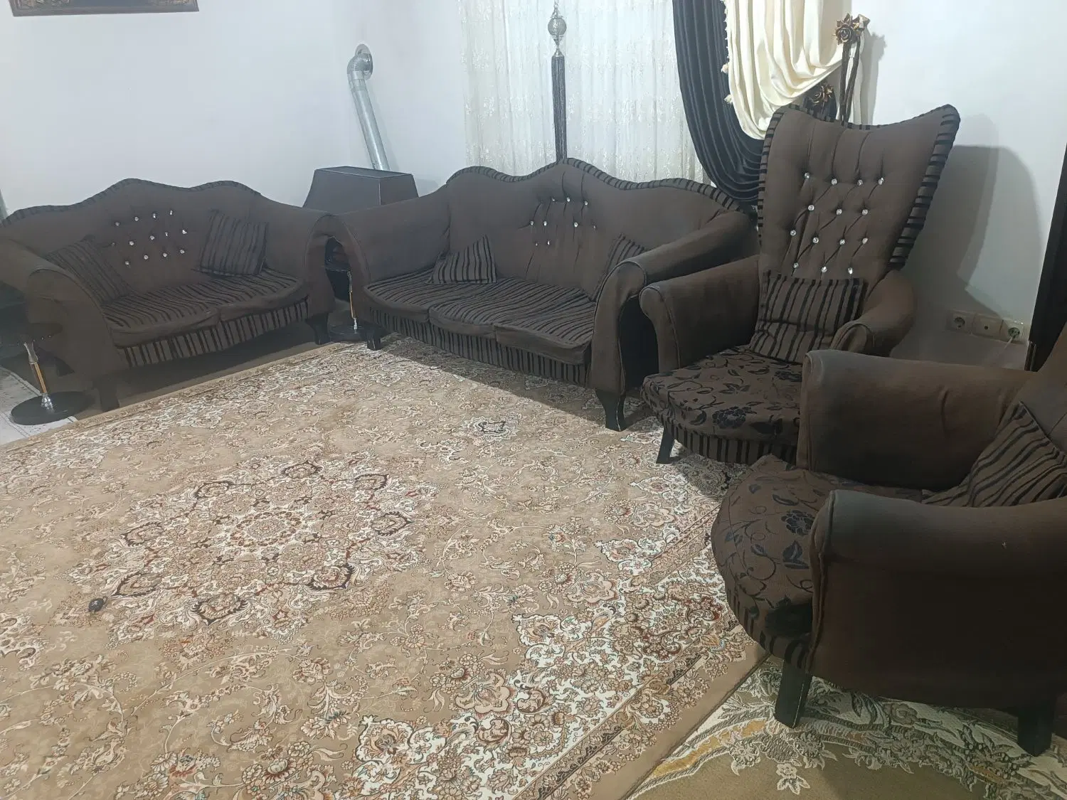 مبل 7نفر|مبلمان خانگی و میز عسلی|گیلوان, |دیوار