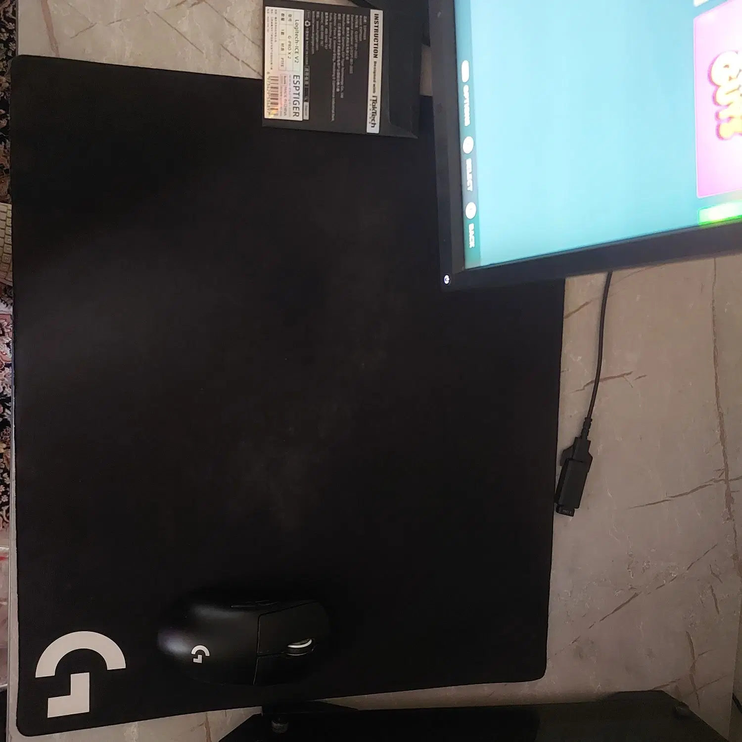 موس logitech g pro + g640|قطعات و لوازم جانبی رایانه|قدس, شهرقدس|دیوار