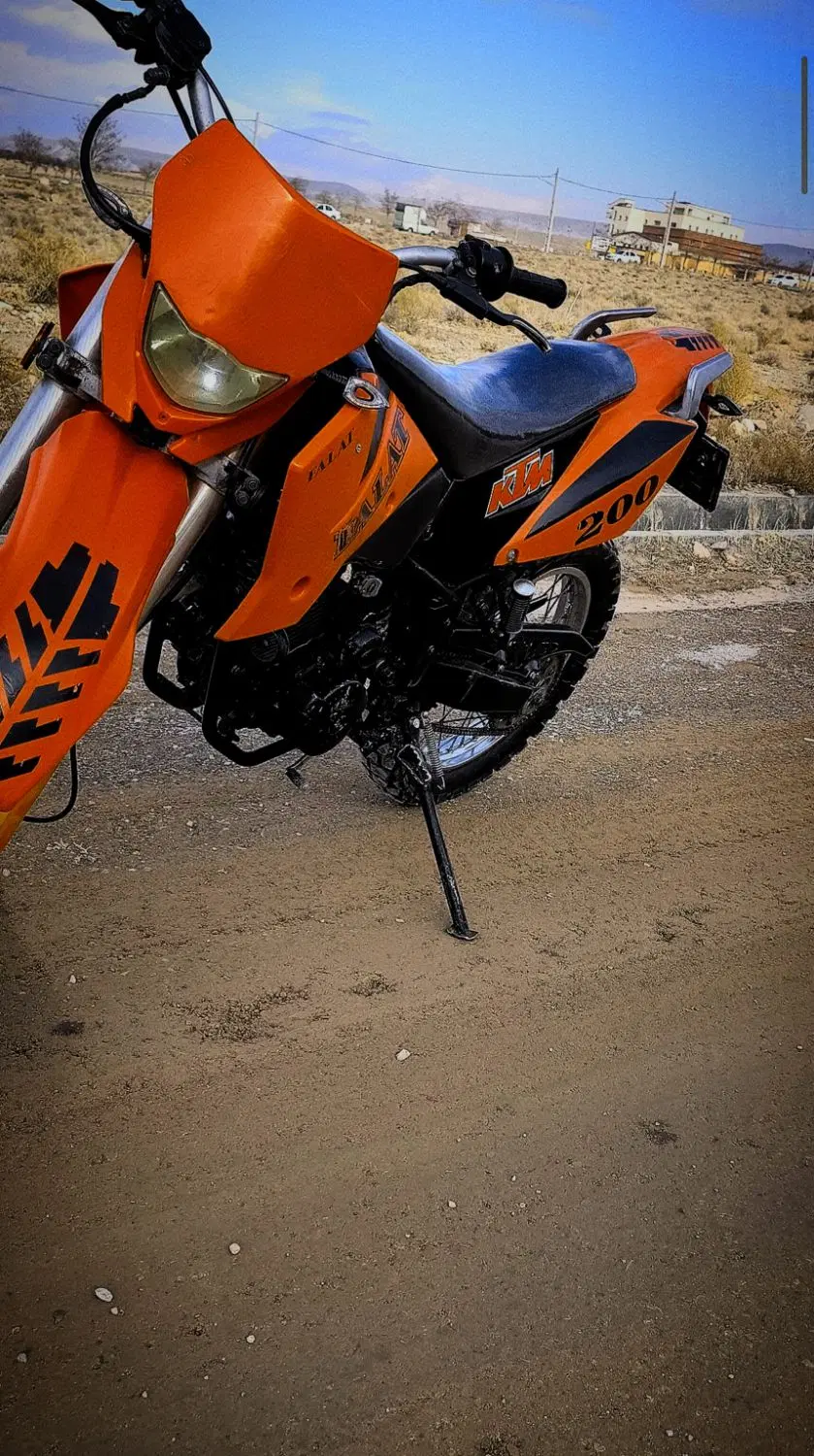 فلات ktm|موتورسیکلت|آذرشهر, |دیوار