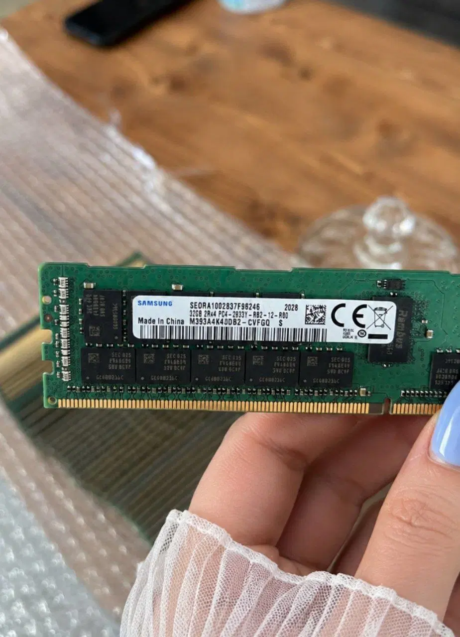 Samsung 32GB DDR4-2933 ECC Registered Server ram|قطعات و لوازم جانبی رایانه|تهران, حشمتیه|دیوار