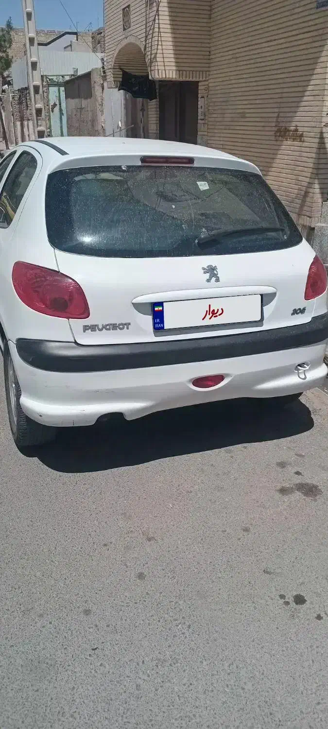 پژو۲۰۶|خودرو سواری و وانت|قم, نیروگاه|دیوار