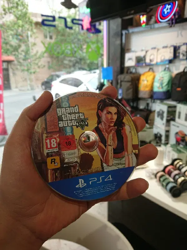 دیسک gta v ps4|کنسول، بازی ویدئویی و آنلاین|تهران, المهدی|دیوار