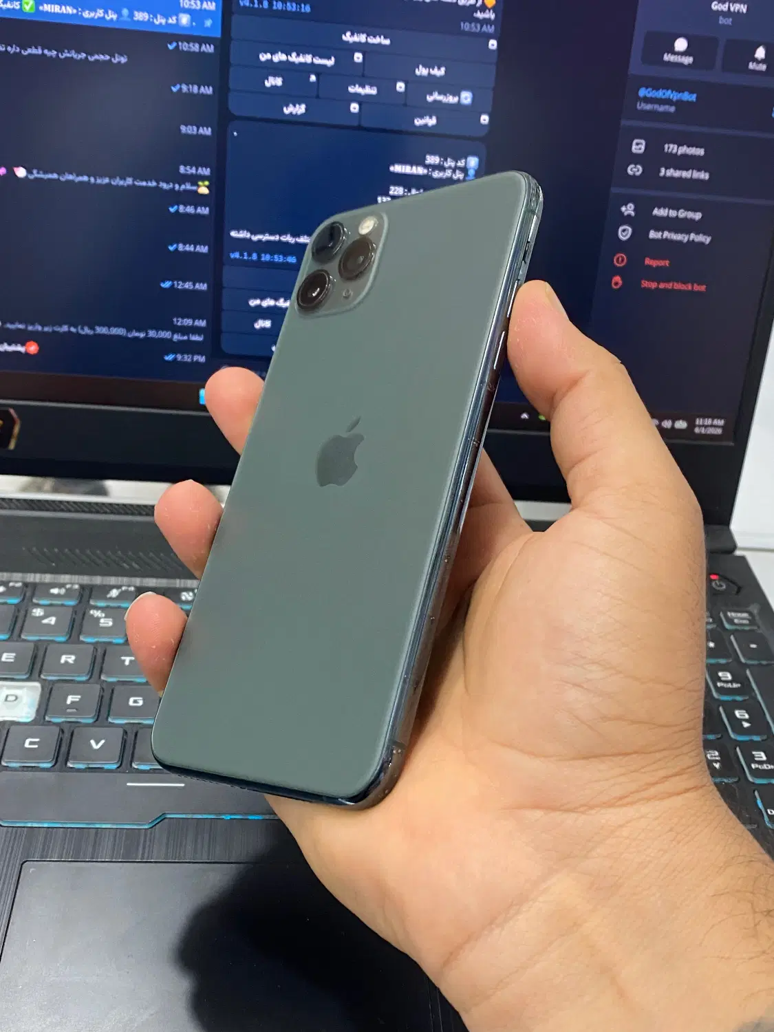 11pro max|موبایل|قلعه گنج, |دیوار