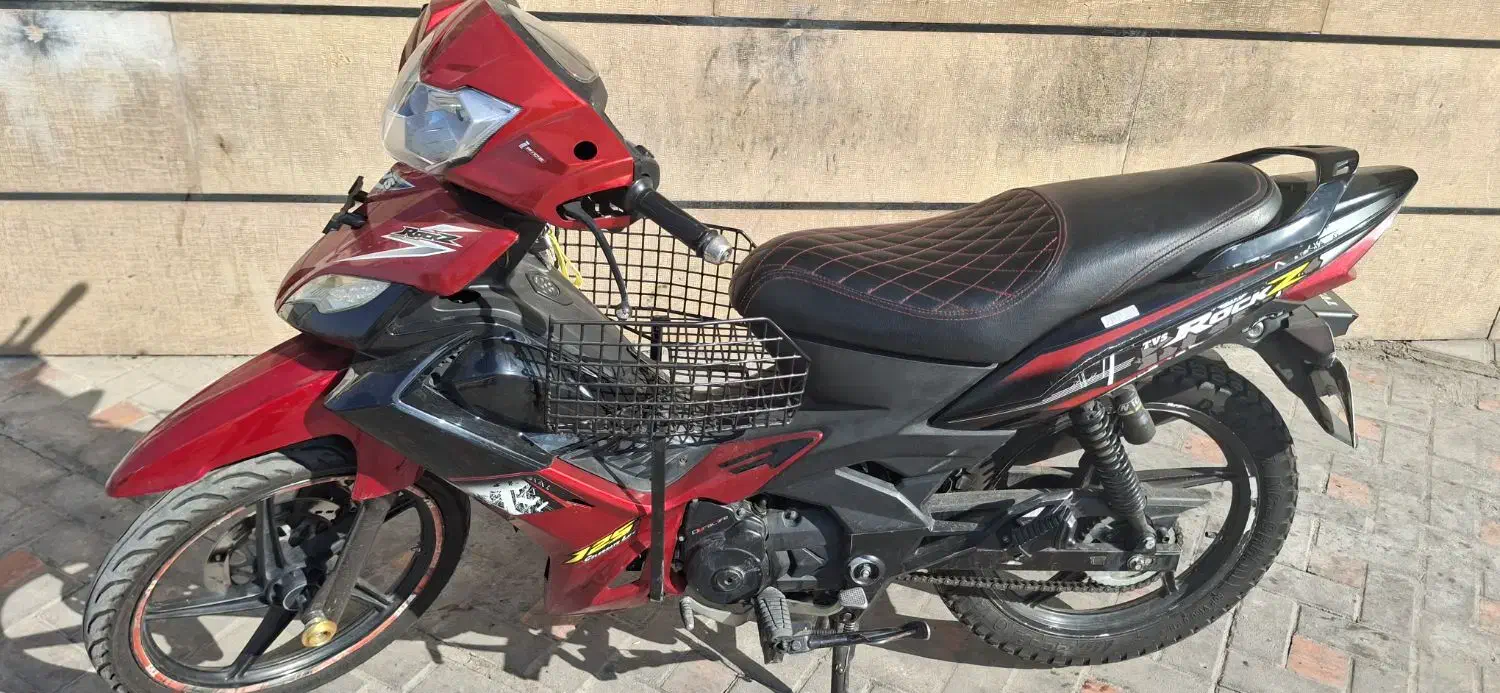 tvs racks 125 مدل 95|موتورسیکلت|اصفهان, باغ زیار|دیوار