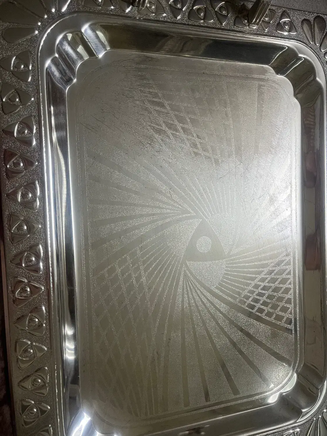 سینی|صنایع دستی و سایر لوازم تزئینی|اصفهان, نصرآباد|دیوار
