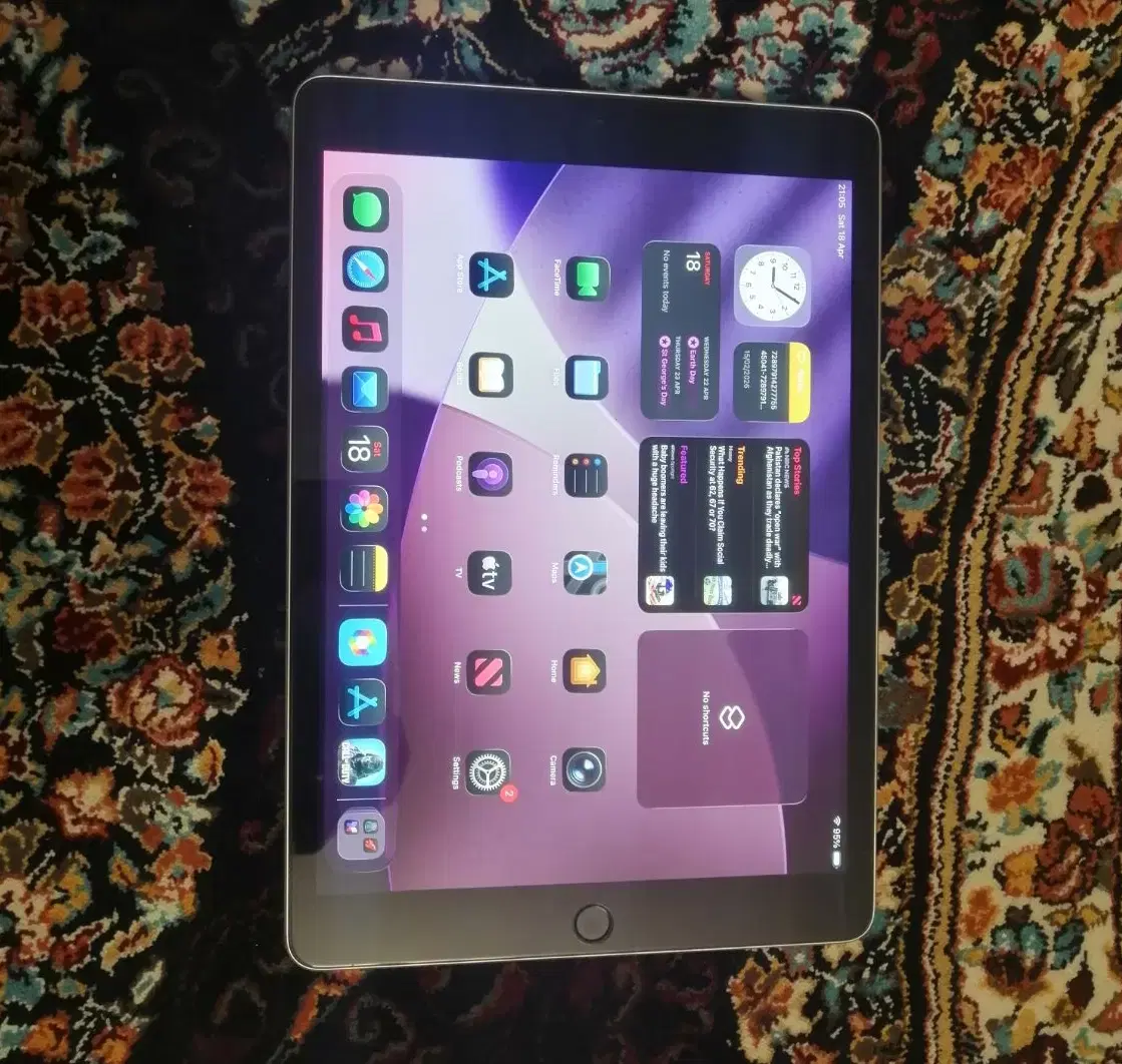 آیپد ipad 9th|تبلت|پرند, فاز ۵|دیوار