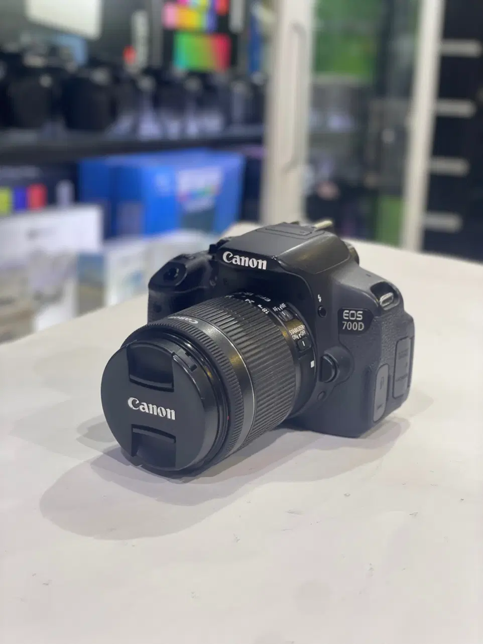 Canon 700D + 18/55 stm|دوربین عکاسی و فیلم‌برداری|کرج, کرج نو|دیوار