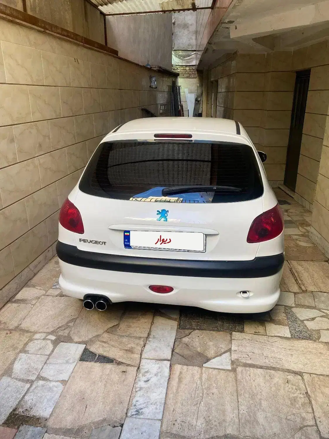 206 تیپ دو|خودرو سواری و وانت|قزوین, |دیوار