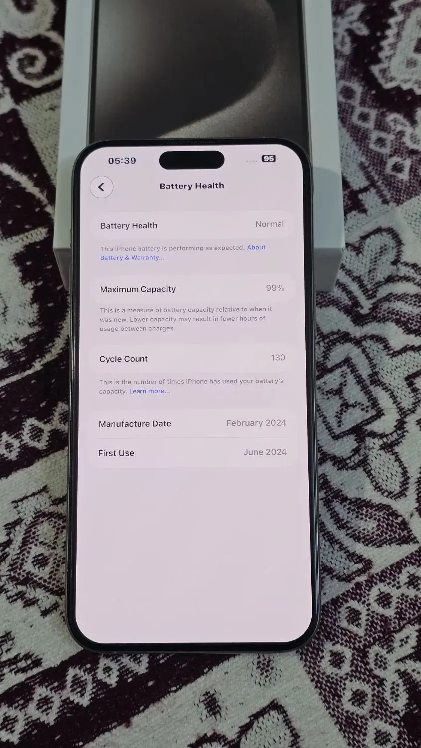 iphone 15 pro Max|موبایل|کرمانشاه, |دیوار