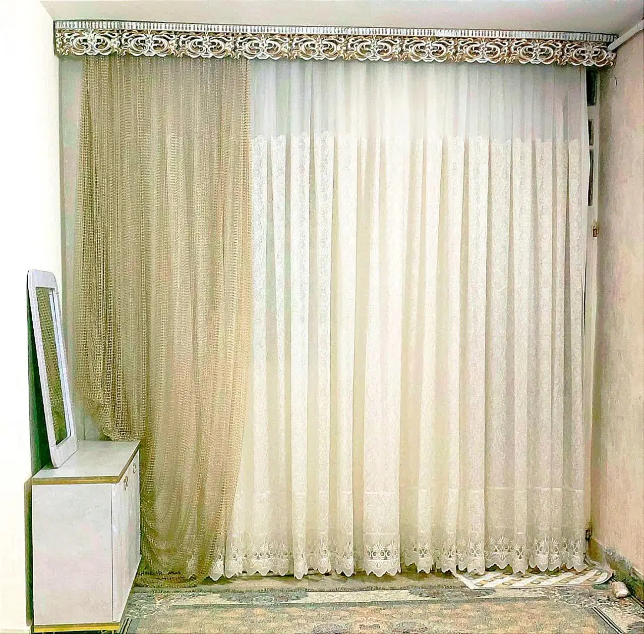 پرده|پرده، رانر، رومیزی|خرم‌آباد, |دیوار
