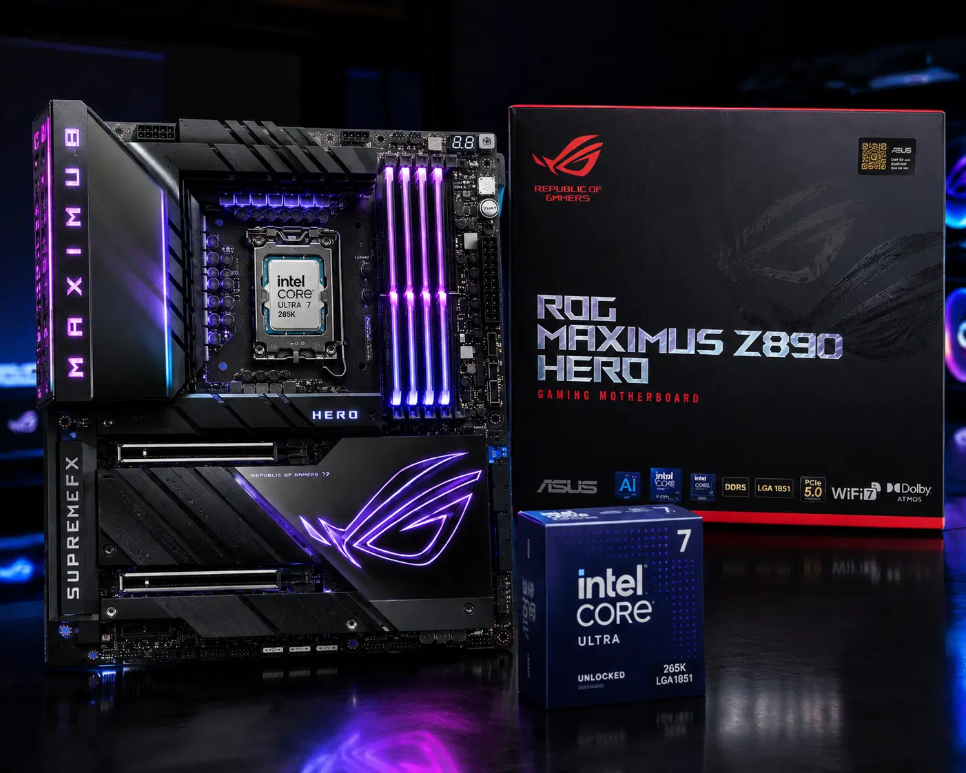 Maximus Z890 hero... Intel 265k|قطعات و لوازم جانبی رایانه|قم, بنیاد|دیوار
