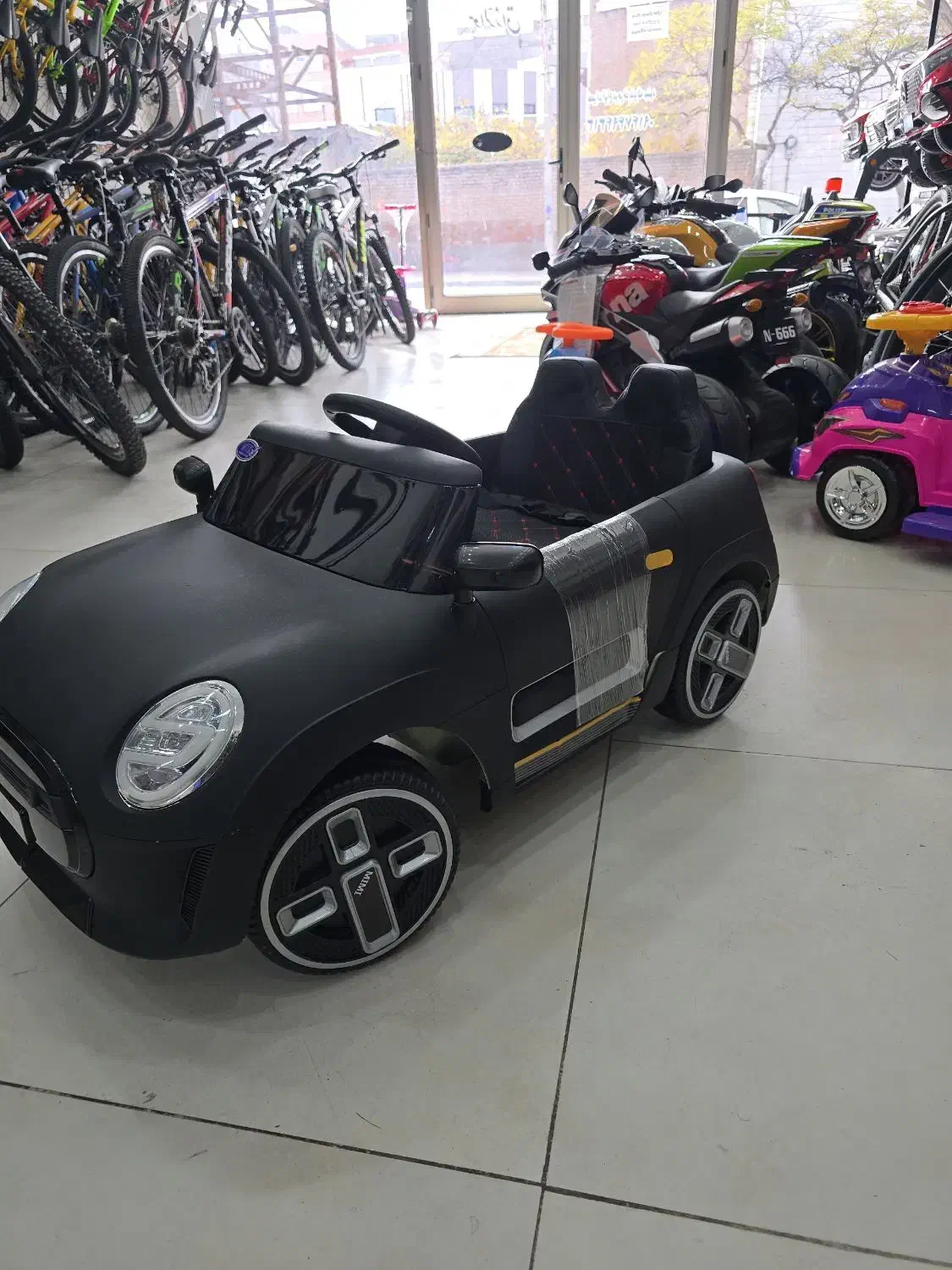 ماشین شارژی مینی کوپر|اسباببازی|اردبیل, |دیوار