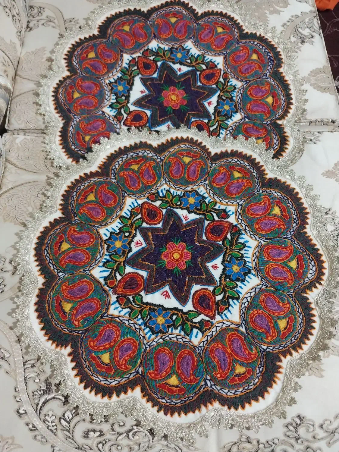 دوخت پته|پرده، رانر، رومیزی|کرمان, |دیوار