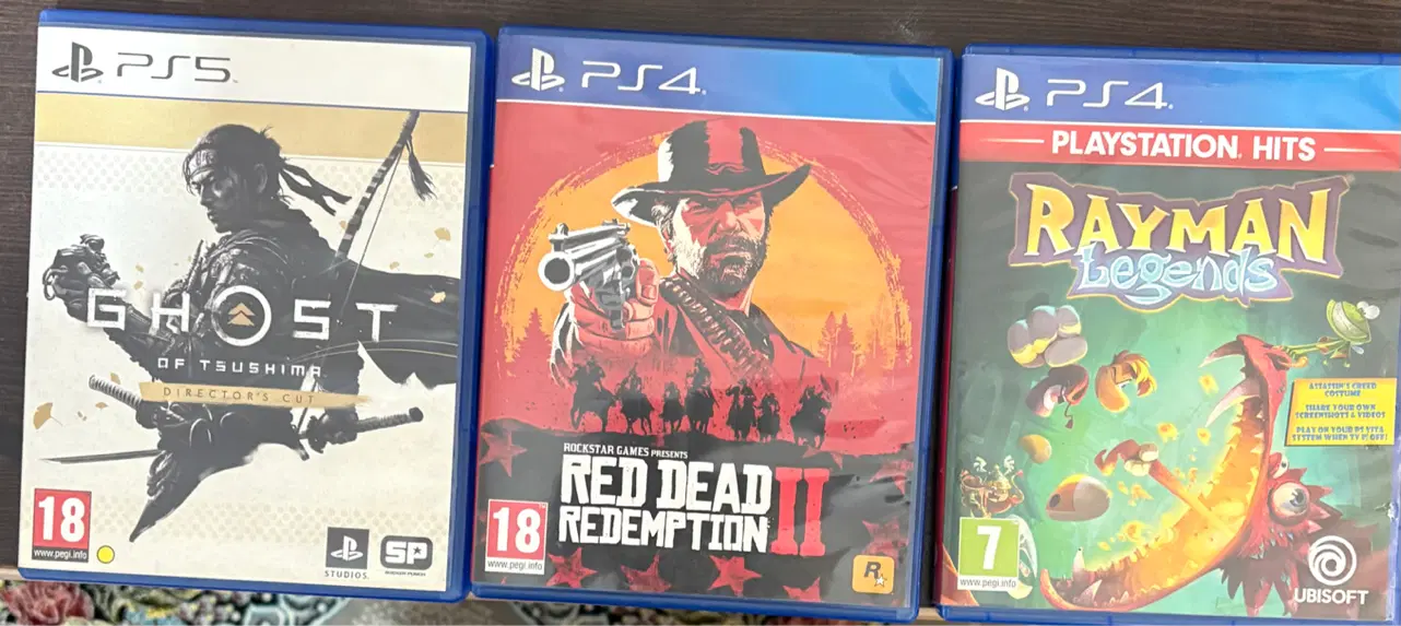 ghost of tsushima /red dead 2/rayman legends|کنسول، بازی ویدئویی و آنلاین|یزد, |دیوار