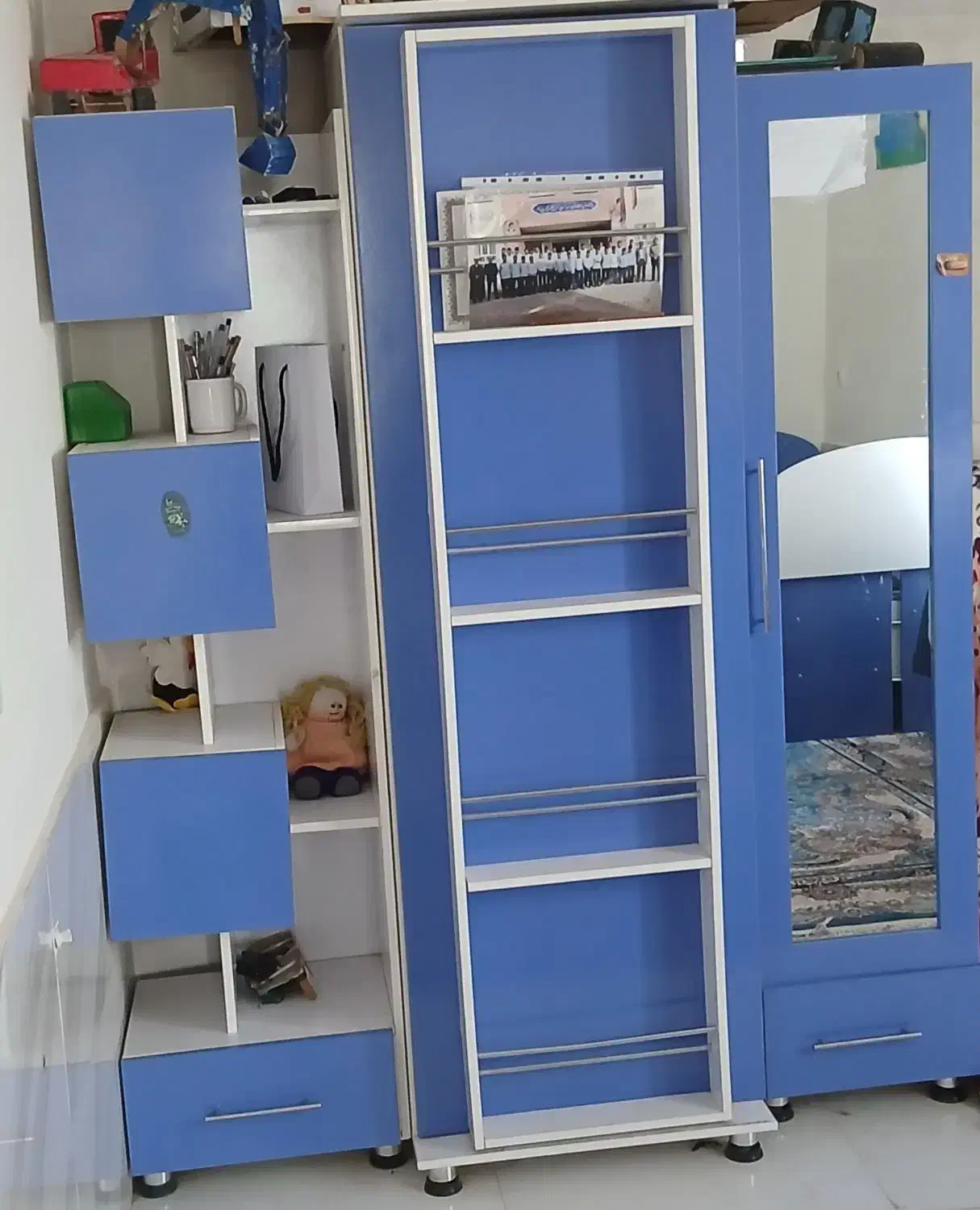 کمد کودک|جاکفشی، کمد، دراور|گناباد, |دیوار