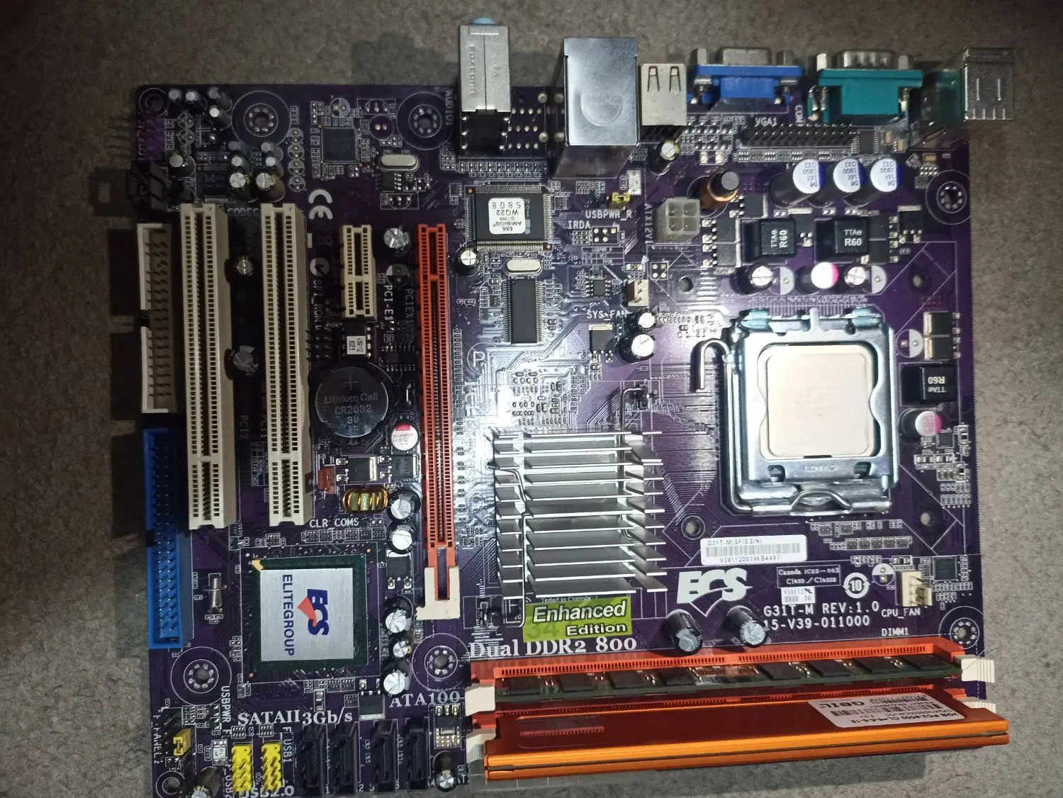 کیس ddr2 رم 4 و cpu E8400|رایانه رومیزی|تهران, سازمان آب|دیوار